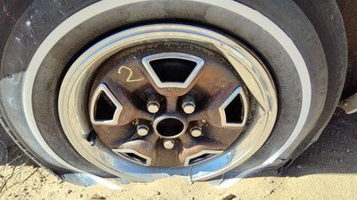 82-86 Firenza 13" Steel Wheel With Chrome Trim Factory Rim Super Stock