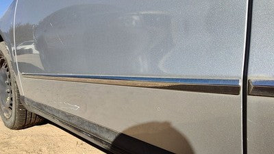 06-10 Passat Driver Left Front Moulding From Door Trim Strip 8E8e Reflex Silver