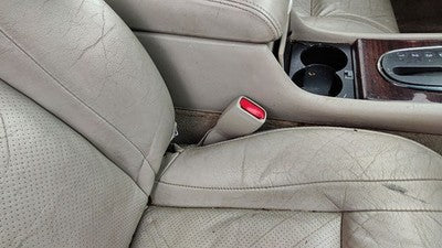 98-02 Eldorado Passenger Right Front Seat Belt Buckle Receiver Shale 155