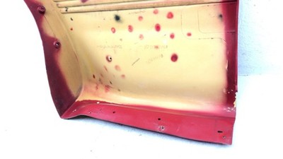 1993 Grand Prix Driver Left Rear Moulding On Quarter Panel Oem 2 Door Red