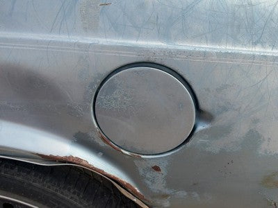 1986 Olds 88 Fuel Tank Door With Hinge Gas Lid Oem Filler Blue