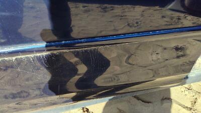 98-02 Oldsmobile Intrigue Passenger Right Rear Moulding From Door Back Blue 28u