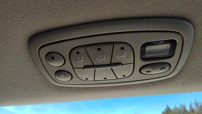 04-10 Sienna Rear Overhead Temperature Control Module Heater Ac Head Unit Oem