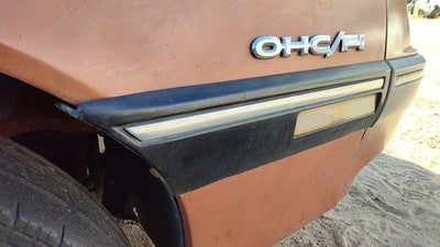 1985 Pontiac Sunbird Passenger Right Moulding From Fender Oem Trim Strip