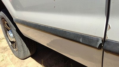 2005 Ford Explorer Passenger Right Rear Moulding From Door Oem Back Trim Strip