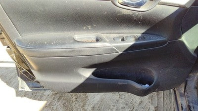 16-19 Sentra Driver Left Front Door Trim Panel With Master Switch Charcoal G