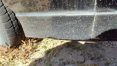 1989 Chevy Camaro Lh Driver Left Rear Moulding On Quarter Panel Oem Black