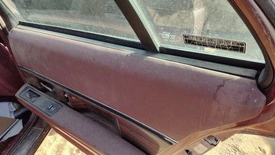 1998 Buick Lesabre Passenger Right Rear Door Trim Panel With Switches Back Red
