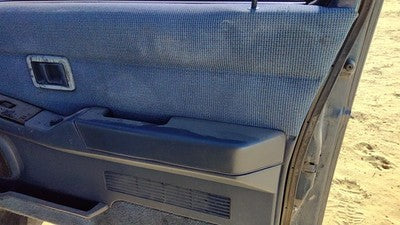 95 Nissan Pathfinder Passenger Right Front Inside Door Trim Panel Only Oem Blue