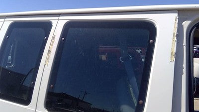 1992-2014 Ford Van E150 Passenger Right Rear Side Window Door Glass Back Forward