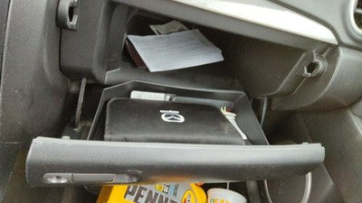 2004-2006 Mazda 3 Glove Box Assembly Complete Door With Latch Oem Bp5 Black