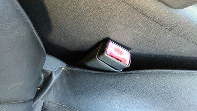 10-12 Chevy Malibu Passenger Right Front Seat Belt Buckle Receiver Oem 192 Ebony