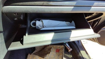15-16 Subaru Wrx Glove Box Assembly Complete Door With Latch Cbl30 Carbon Black
