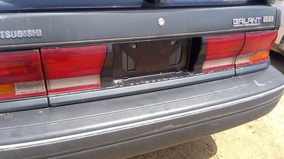 90-92 Galant Vr-4 License Plate Trim Panel From Trunk Wth Middle Tail Lights Awd