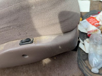 97 Ford F250 Passenger Right Side Power Seat Switch With Trim Panel Oem Brown Rk