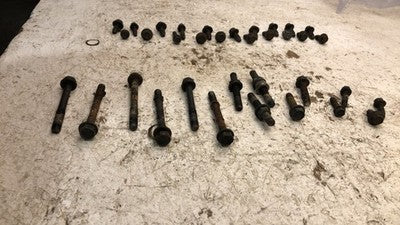 1993 Buick Park Ave Timing Cover And Oil Pan Bolts Hardware 3.8L Supercharged
