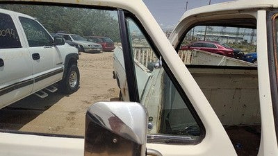 81-86 Ram W250 Passenger Right Front Vent Window Small Door Glass With Frame