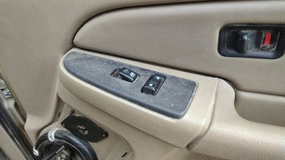 2004 Silverado 1500 Passenger Right Window Switch With Trim Bezel Oem 52D Tan