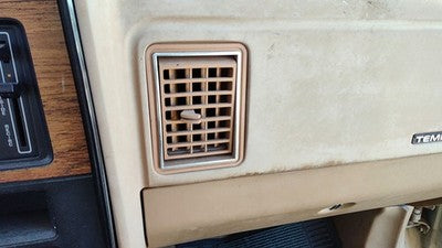 1984 Ford Tempo Center Dash Heater Vent Assembly Oem Ac Tan E43z5404320a