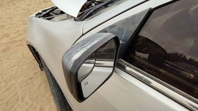 2011-2012 Ford Fusion Driver Left Power Side Mirror Door Mounted Oem Silver Ux