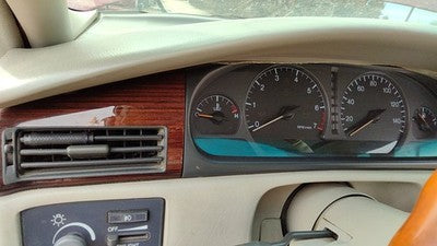 96-02 Eldorado Center Dash Heater Vent Assembly Ac Woodgrain Passenger Trim
