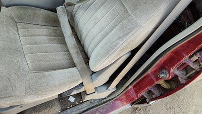 1993 S10 Blazer Driver Left Front Seat Belt Retractor Oem Shoulder Gray