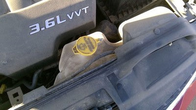 09-20 Journey Windshield Washer Fluid Reservoir With Pump Wiper Tank Bottle