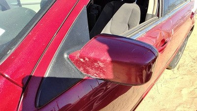 2006-2010 Ford Fusion Driver Left Power Side Mirror Door Mounted Oem Red U6