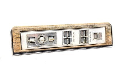 84 Cadillac Deville Driver Left Front Master Switch Trim Bezel Window Lock Seat