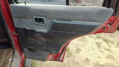 95 Nissan Pathfinder Passenger Right Rear Door Trim Panel With Switches Back
