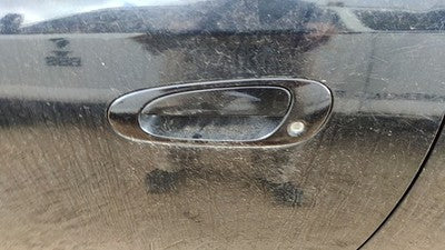 02-05 Honda Civic Hatchback Si Driver Left Front Outside Door Handle Black Nbp