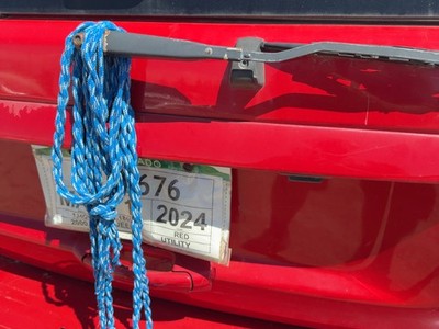 00 Grand Cherokee License Plate Trim Tail Trunk Finish Flame Red Pr4