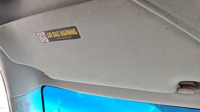 2006-2010 Honda Odyssey Driver Left Sun Visor Oem Gray 83280Shja01zb
