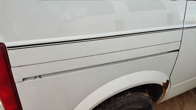 1993 Gmc Safari Right Rear Sliding Door Roller Cover Trim Panel Moulding White