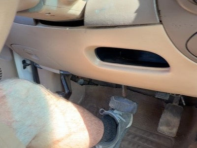 1997-2004 Ford F150 Lower Dash Under Column Knee Bolster Trim Panel Oem Tan Ex