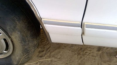 1994 Chevy Caprice Driver Left Moulding From Fender Oem Trim Strip White