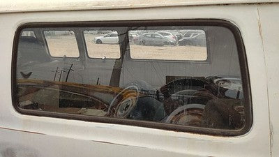 1971-1977 Dodge Van B200 Driver Left Rear Quarter Glass Back Side Window Oem