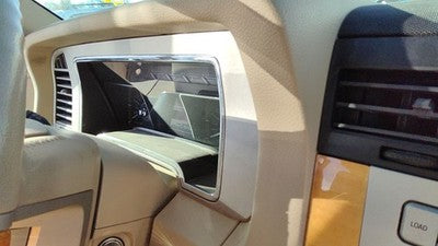 07-14 Lincoln Navigator Trim Bezel Around Speedometer Dash Surround Panel Tan