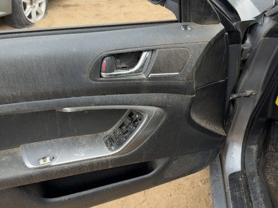 09 Legacy Outback Driver Left Front Door Trim Panel With Master Switch Black