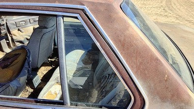 82-88 Oldsmobile Firenza Driver Left Rear Vent Window Back Door Glass With Frame
