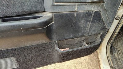 1993 Chevy S10 Blazer Driver Left Front Door Trim Panel With Master Switch Black