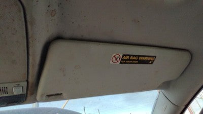 2000-2008 Vw Passat Passenger Right Sun Visor Oem Gray 3B0857552s2f4