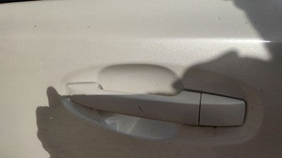 10-14 Legacy Outback Driver Left Rear Outside Door Handle Back 7J Satin White