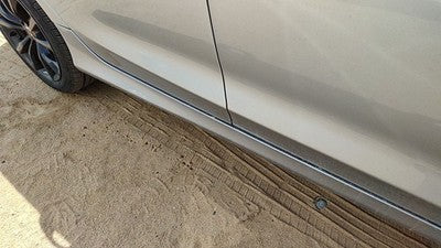 15-17 200 Passenger Right Lower Rocker Panel Moulding Side Billet Silver Psc