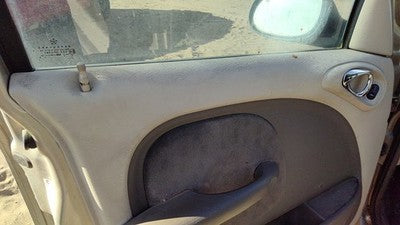 01-02 Pt Cruiser Driver Left Front Door Trim Panel With Master Switch Fl Taupe
