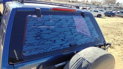 1987-95 Nissan Pathfinder Back Glass Rear Window Oem Lift Gate Glass 9031241G00