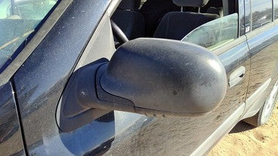 2002-2009 Chevy Trail Blazer Driver Left Power Side Mirror Door Mounted Black