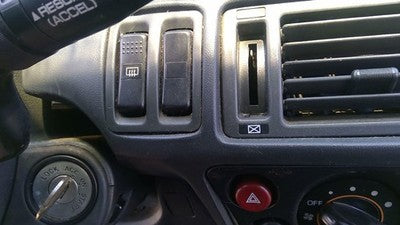 1991 Mitsubishi Galant Vr-4 Rear Defrost Switch Oem Back Glass