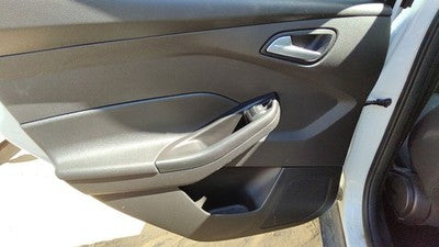 13-18 Ford Focus Driver Left Rear Door Trim Panel With Switches Back Black Yw