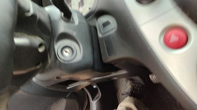 02-05 Civic Hatchback Si Steering Column Trim Surround Collar Plastic Black Bk